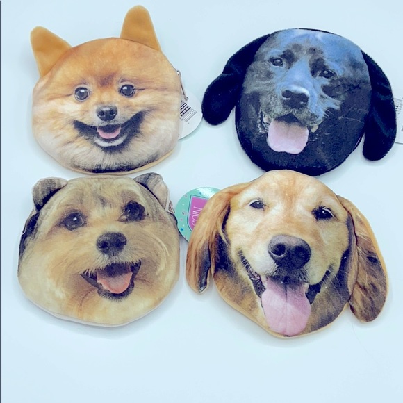 perfect By design Handbags - 🌤3/$10🌦Realistic doggie coin purses. Puppy Dog
